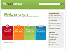 Tablet Screenshot of 80pettyfrance.com